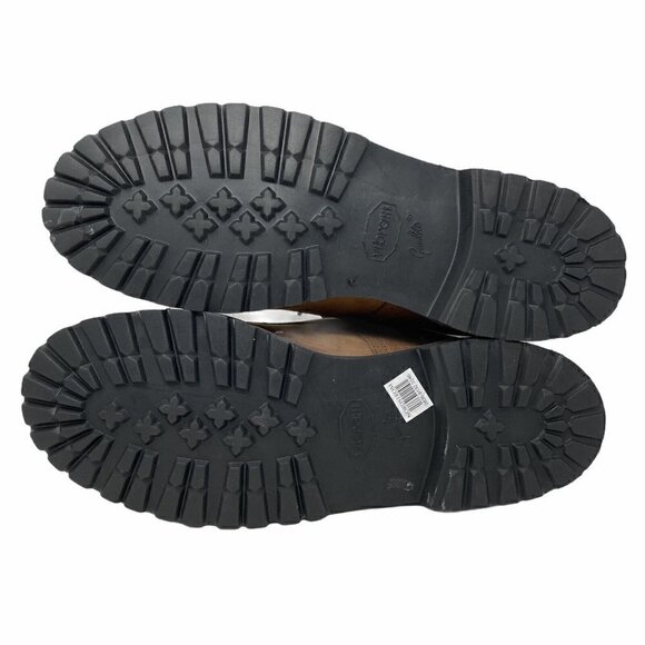 NEW Broken Homme Tydus Brown Nubuck Leather Boots Ankle Lace Up Men's Size 13 - Picture 7 of 10